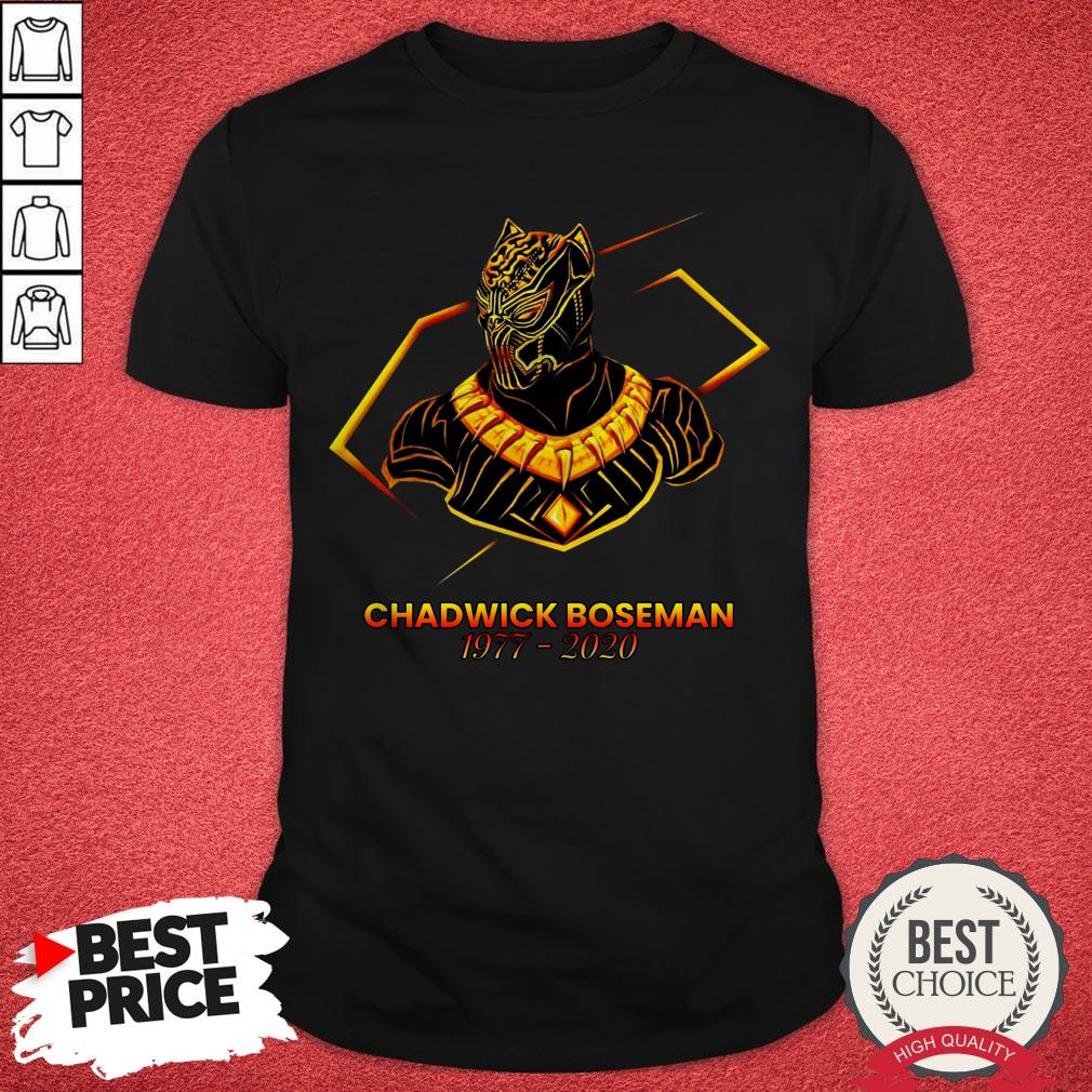 Awesome Grand RIP Chadwick Boseman 1977-2020 Shirt