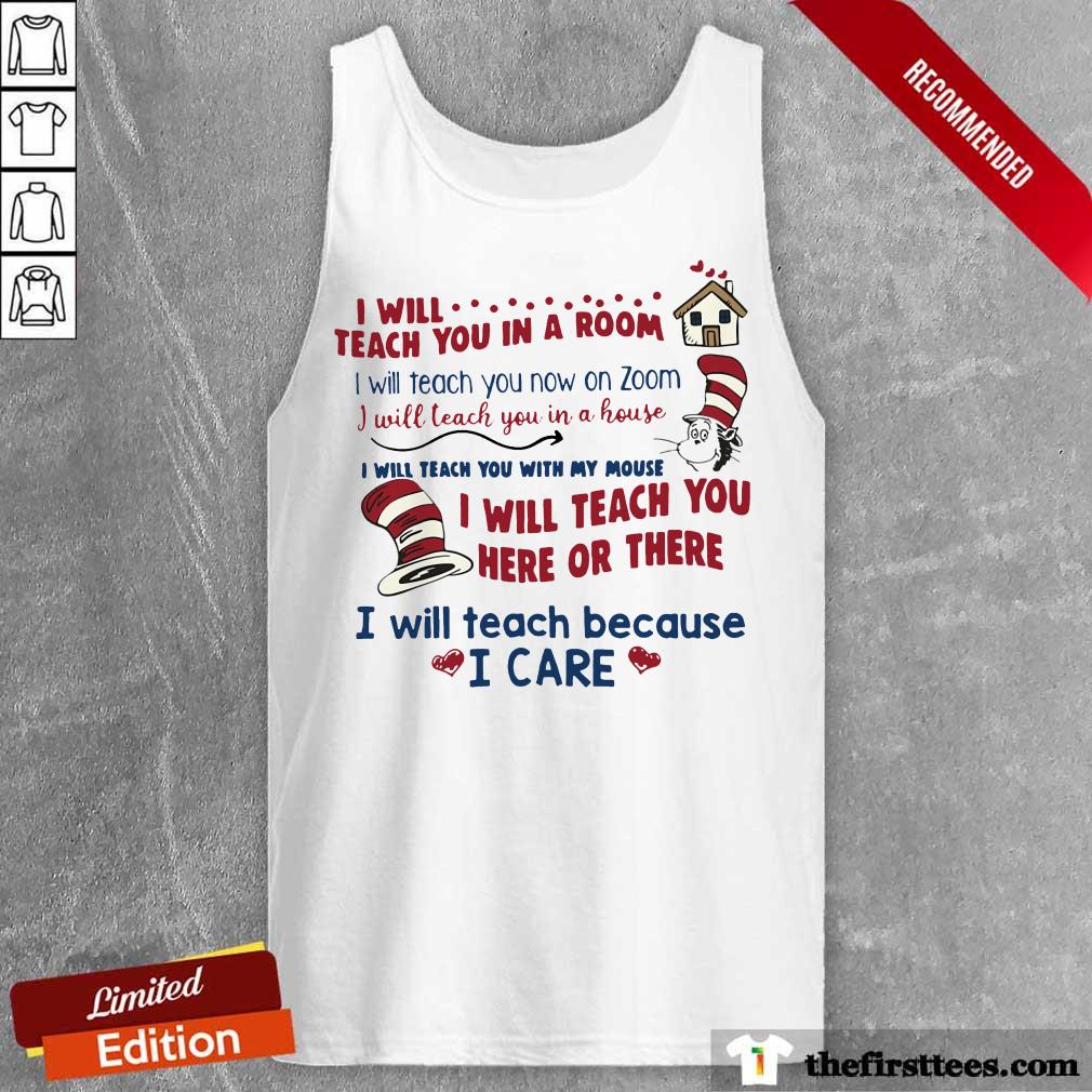 Awesome I Will Teach You Here Or There Shirt