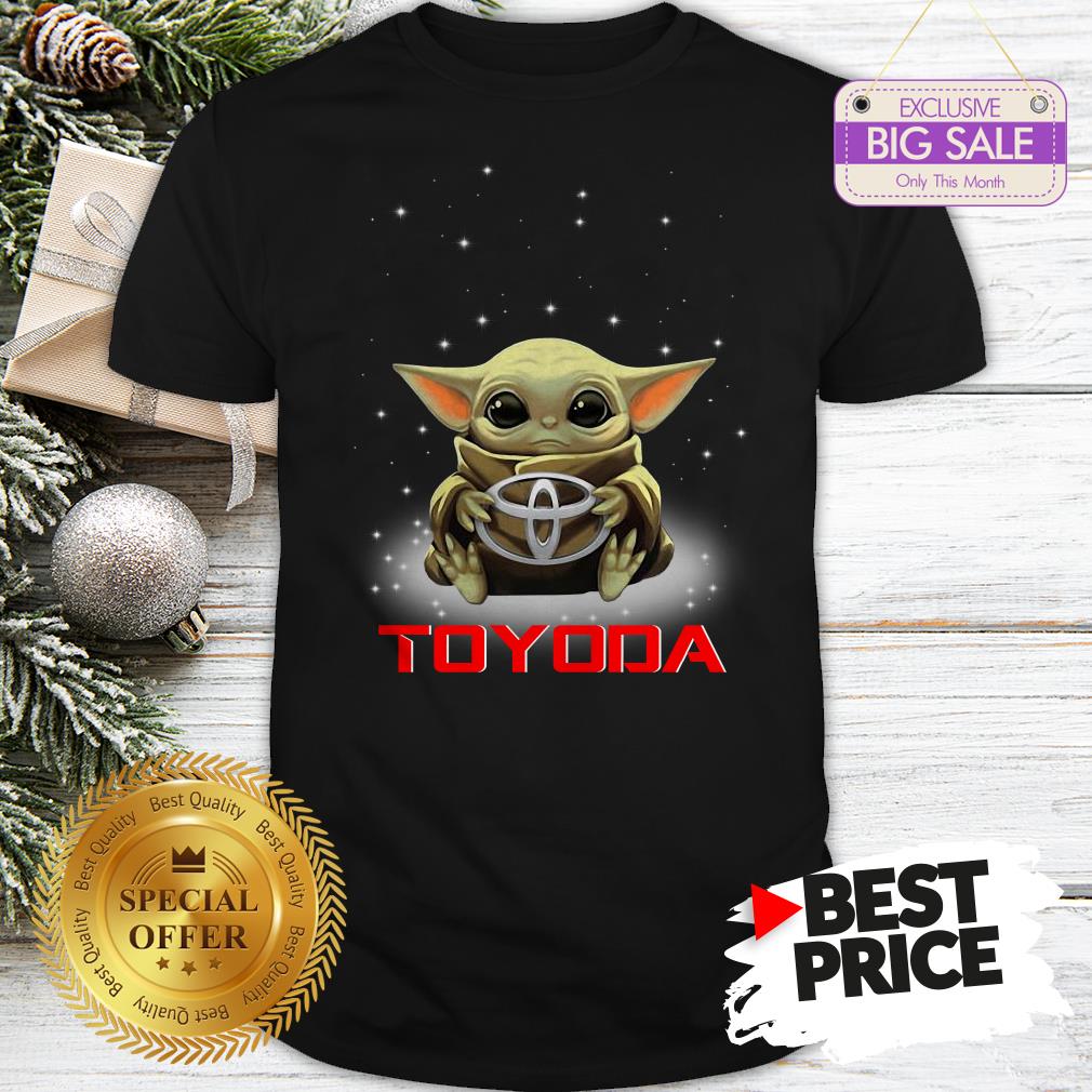 Baby Yoda Hug Toyoda Toyota Shirt