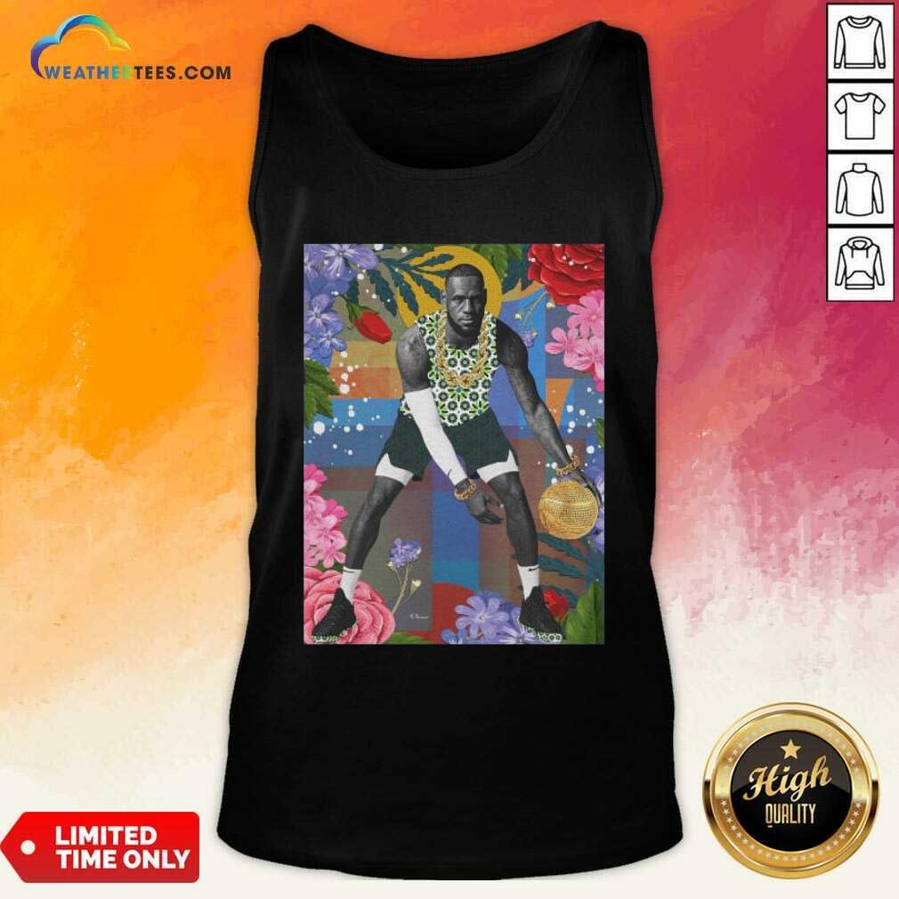 Beautiful Lebron James Flowers Shirt