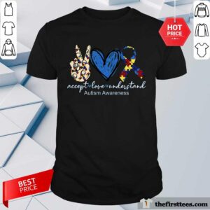 Good Accept Love Understand Autism Awareness Shirt
