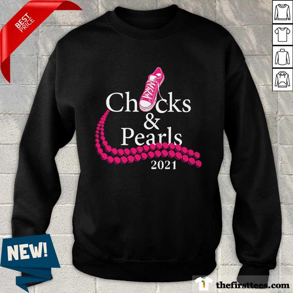 Chucks And Pearls 2021 Pink Shirt