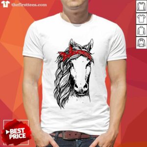 Top Horse Mom Happy Mothers Day Red Headband Shirt