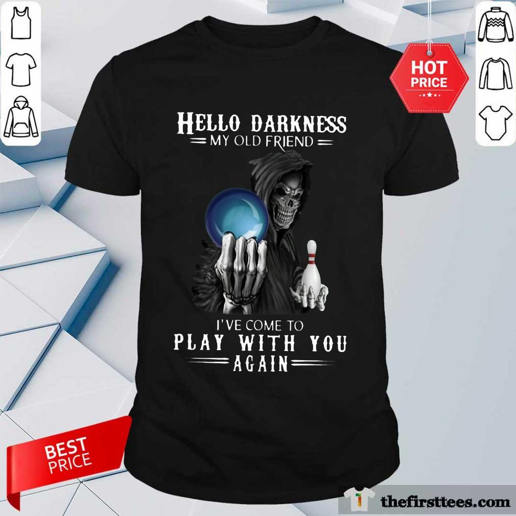 Devil Bowling Hello Darkness My Old Friend Shirt