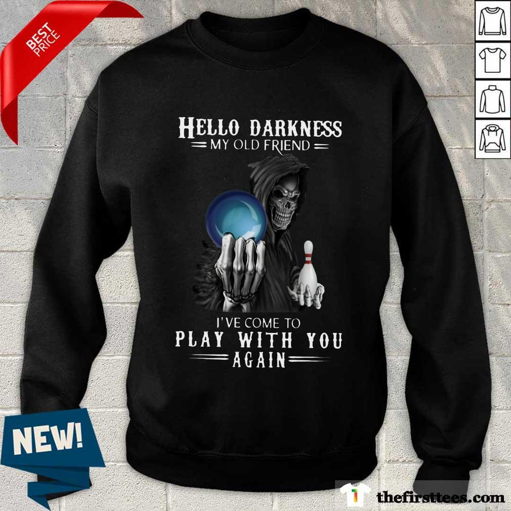 Devil Bowling Hello Darkness My Old Friend Shirt