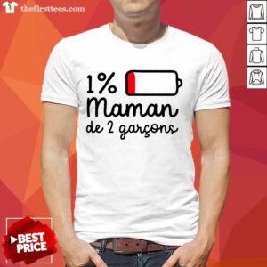 Maman De 2 Garçons Shirt