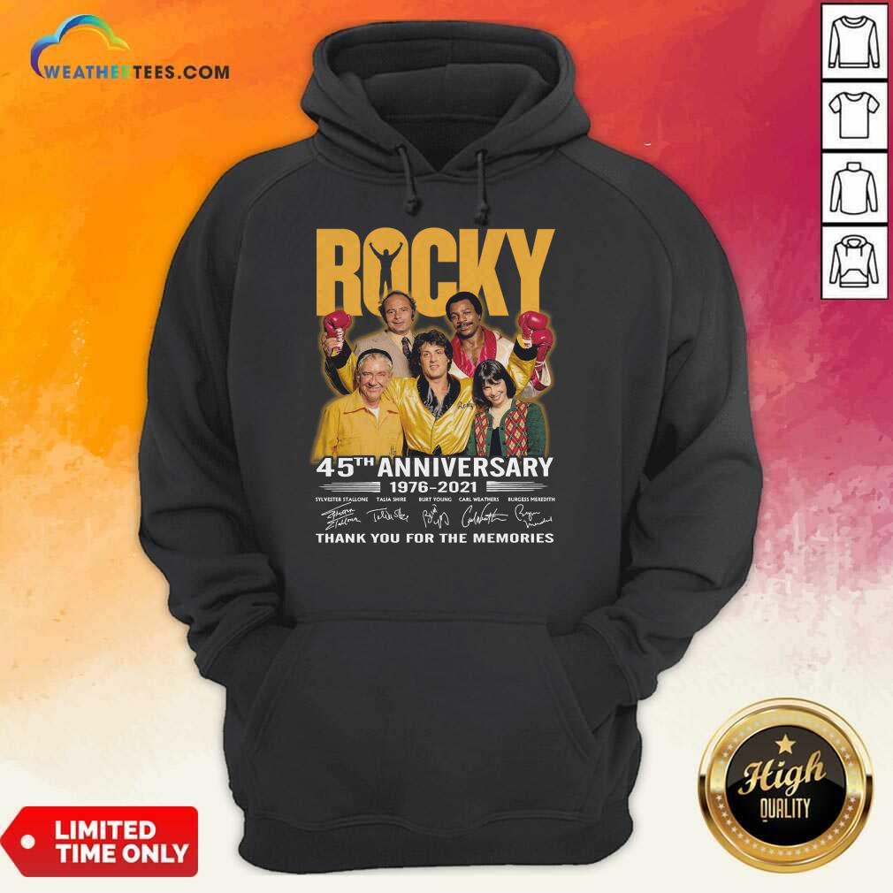 Enthusiastic Rocky 45th Anniversary Shirt