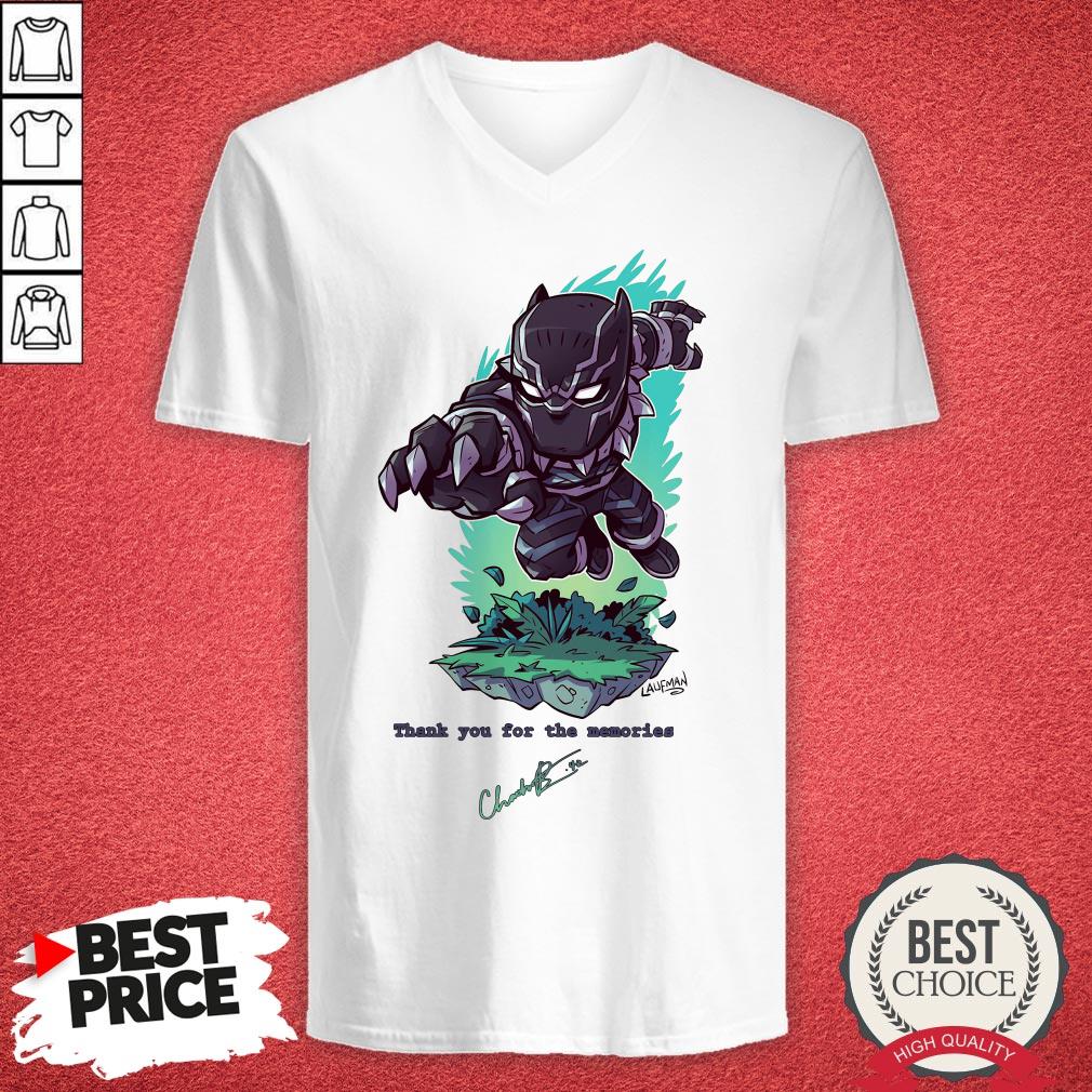 Funny Black Pather Tribute RIP Chadwick Boseman Shirt