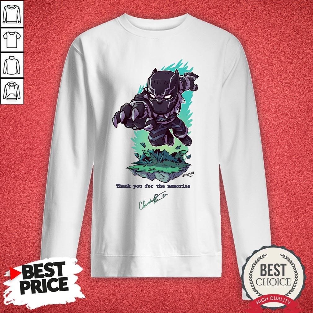Funny Black Pather Tribute RIP Chadwick Boseman Shirt
