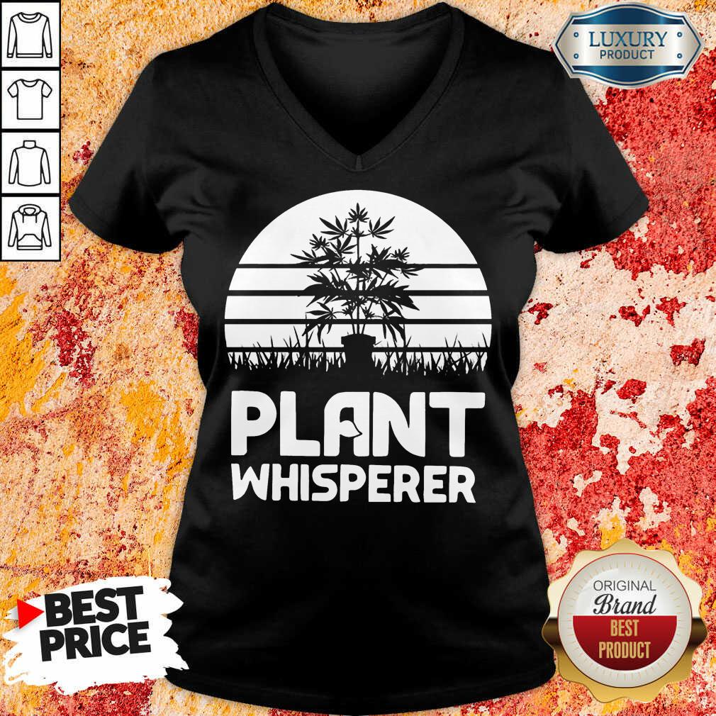 Funny Cannabis Plant Whisperer Shirt