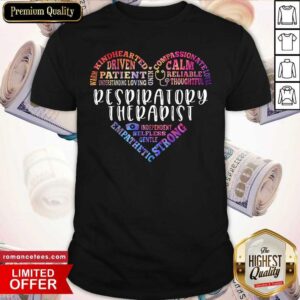 Nurse Heart Tie Dye Respiratory Therapist Shirt