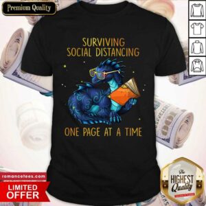 Perfect Dragon Book Surviving Distancing One Page Shirt