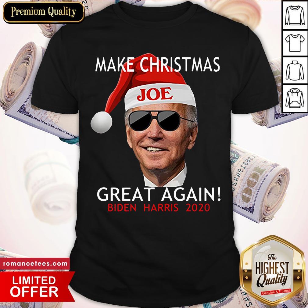 Good Joe Biden Kamala Harris 2020 Make Christmas Great Again T-Shirt