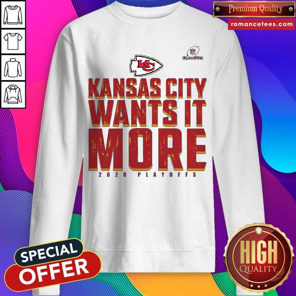 Good Kansas City Chiefs Wants It More 2020 Playoffs Shirt
