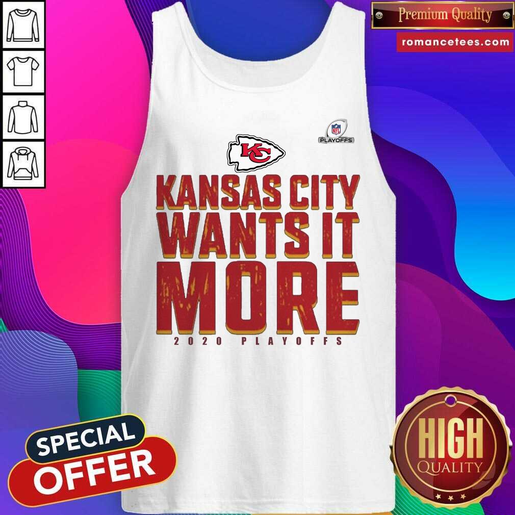 Good Kansas City Chiefs Wants It More 2020 Playoffs Shirt