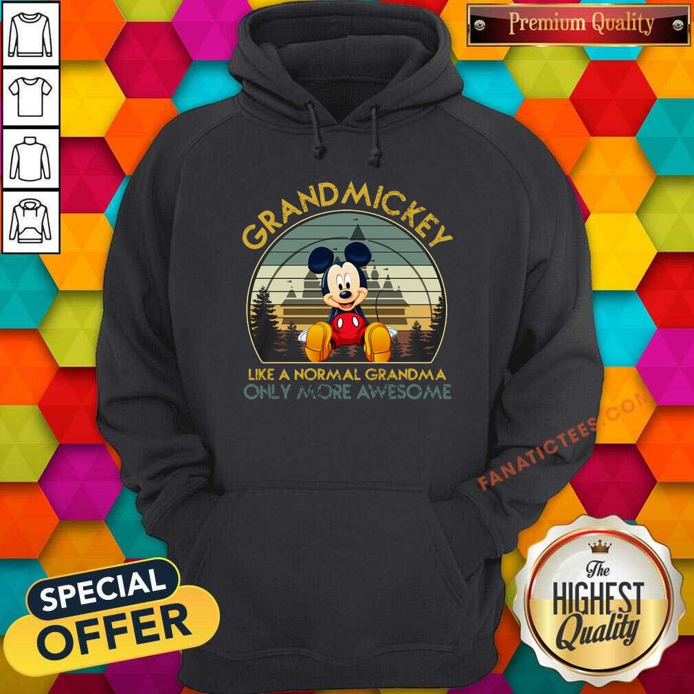 Grand Mickey Like A Normal Grandma Only More Awesome Vintage Shirt