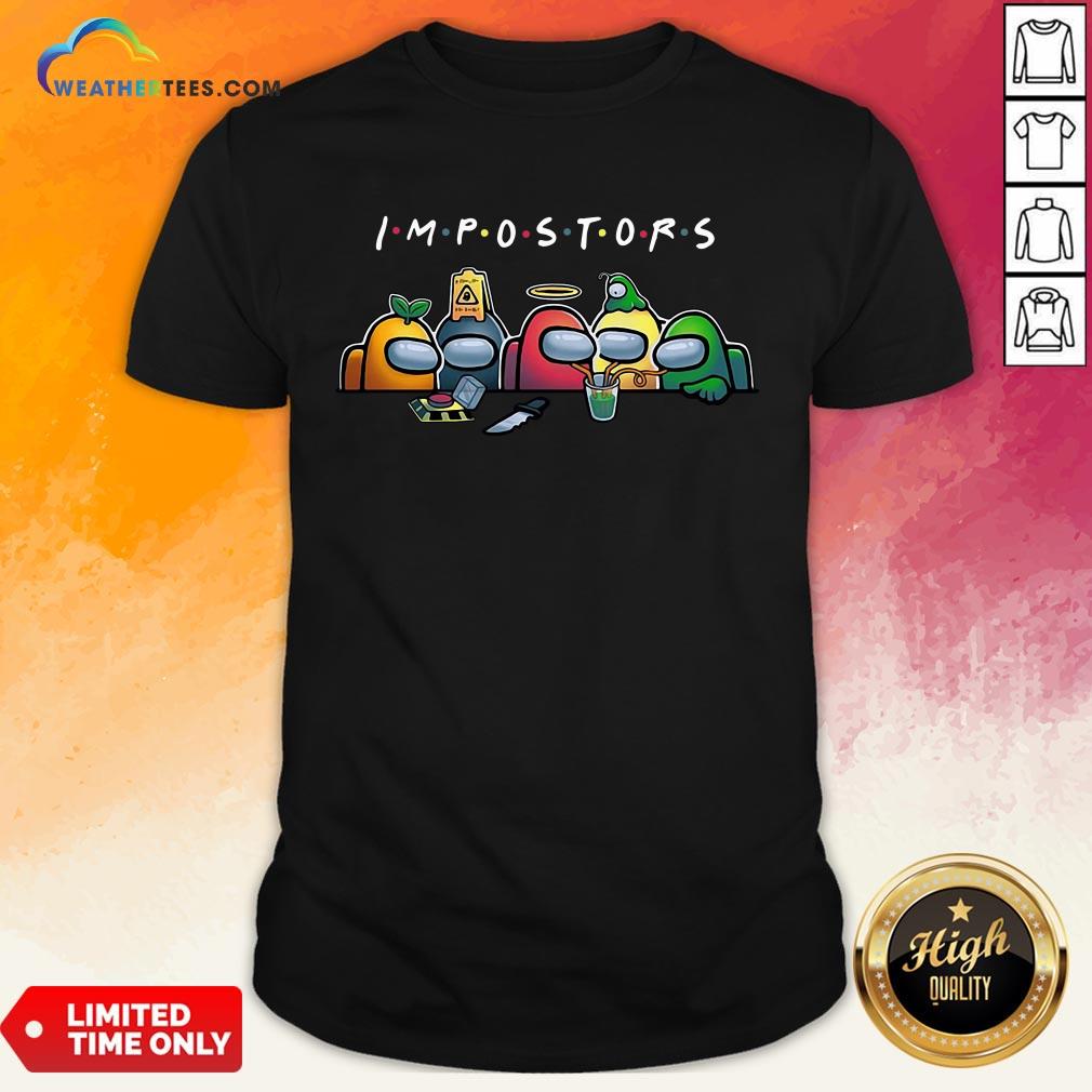 Happy Halloween Among Us Impostors Funny Shirt