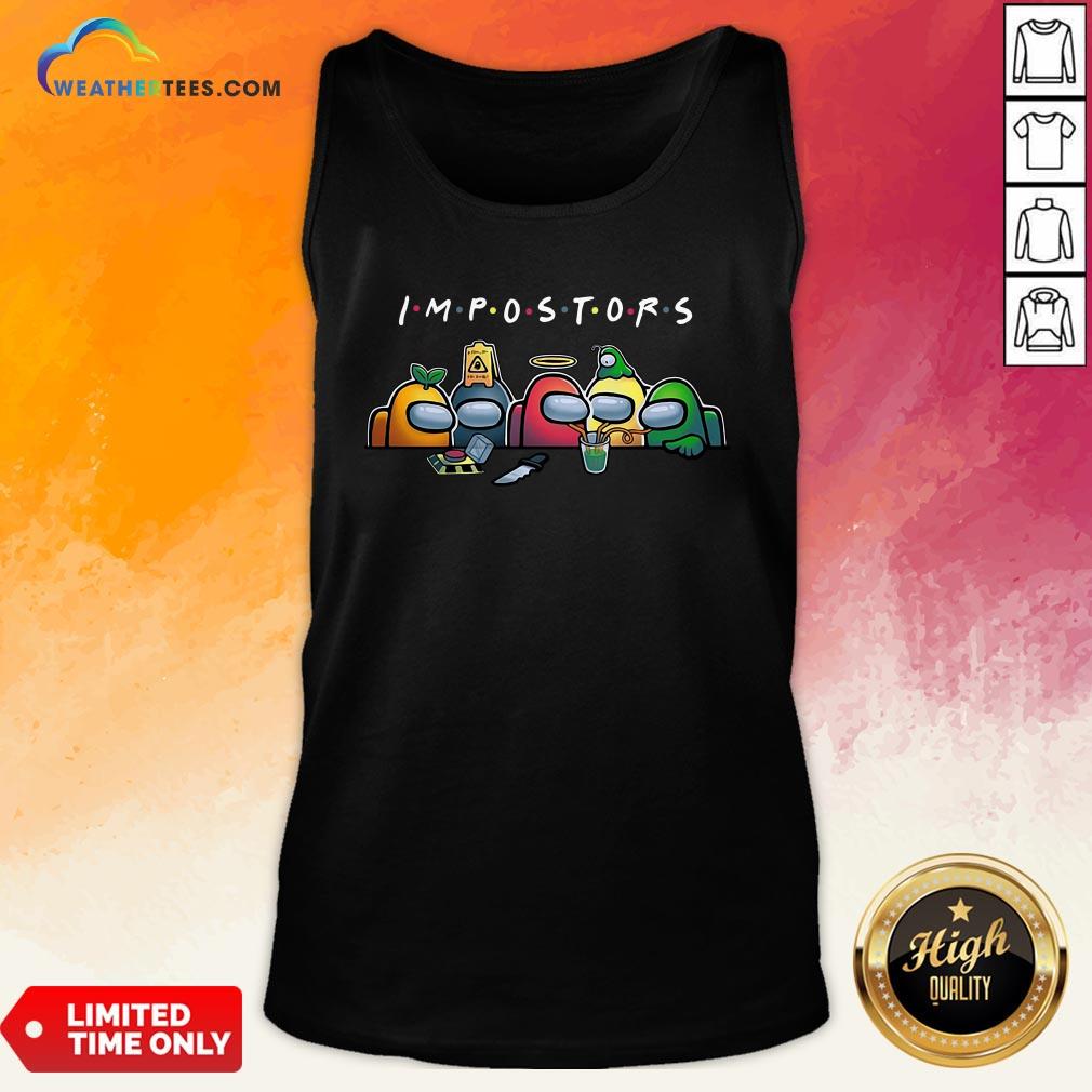 Happy Halloween Among Us Impostors Funny Shirt