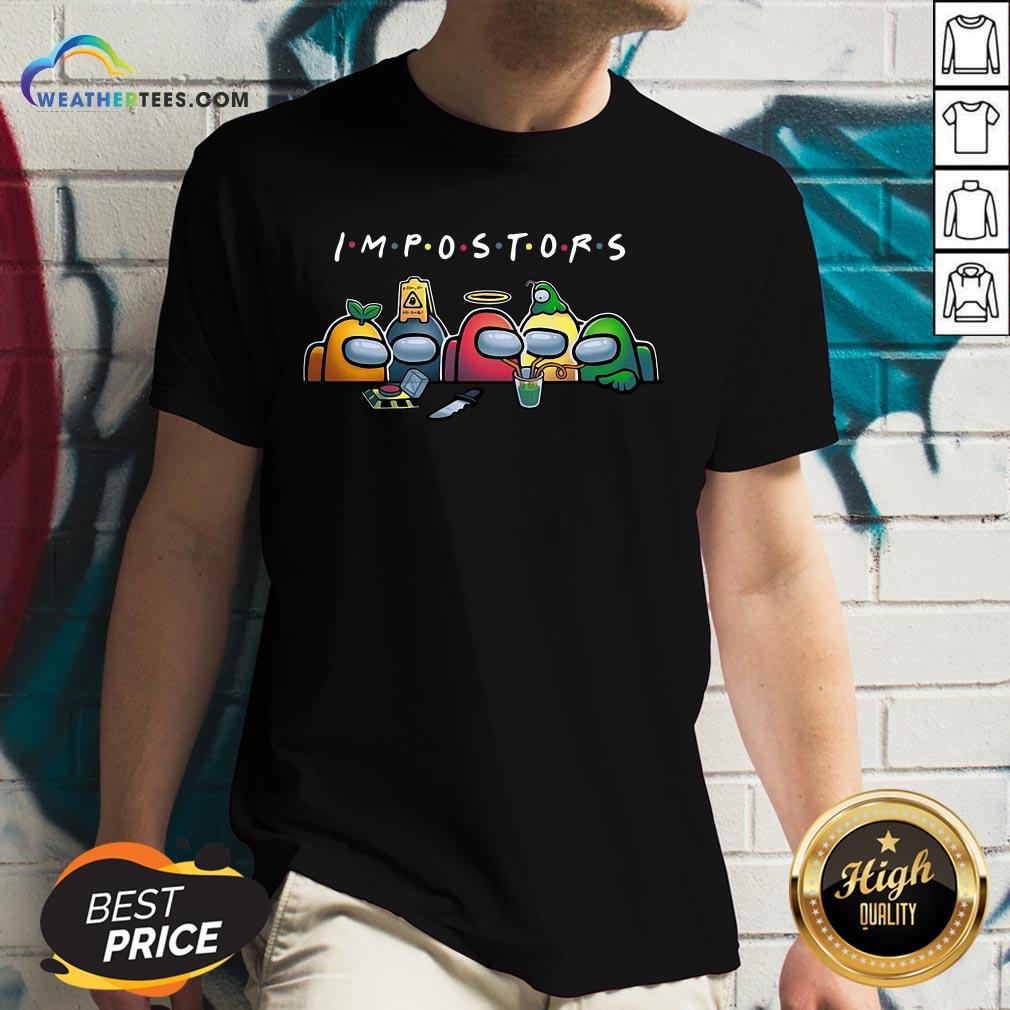 Happy Halloween Among Us Impostors Funny Shirt