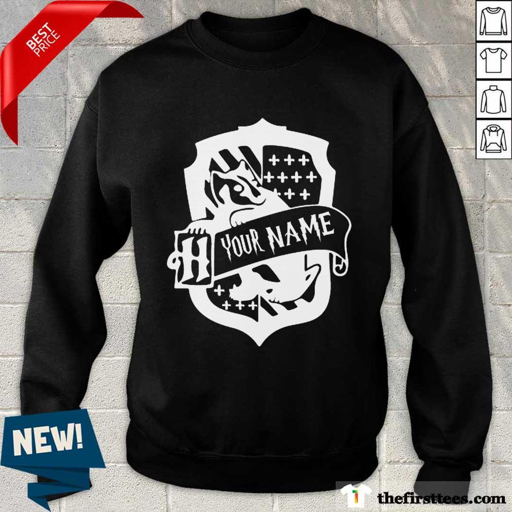 Happy Hufflepuff Your Name Harry Potter Shirt