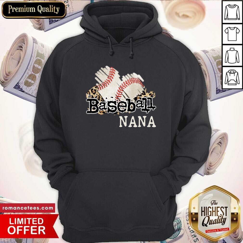Heart Baseball Nana Shirt