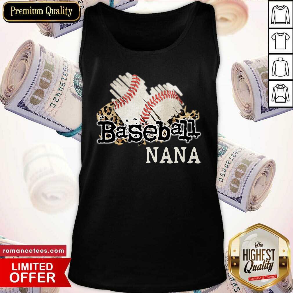 Heart Baseball Nana Shirt