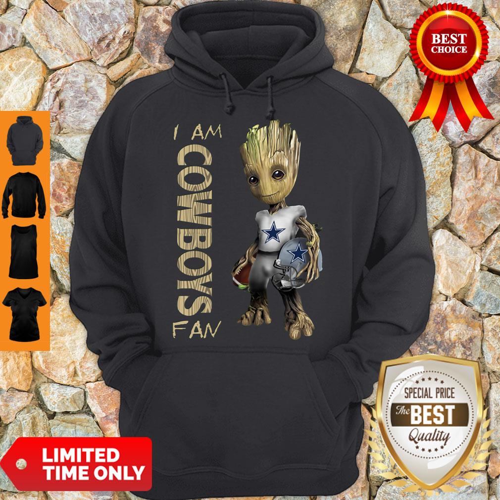 Nice Baby Groot I Am Dallas Cowboys Fan NFL Football Shirt