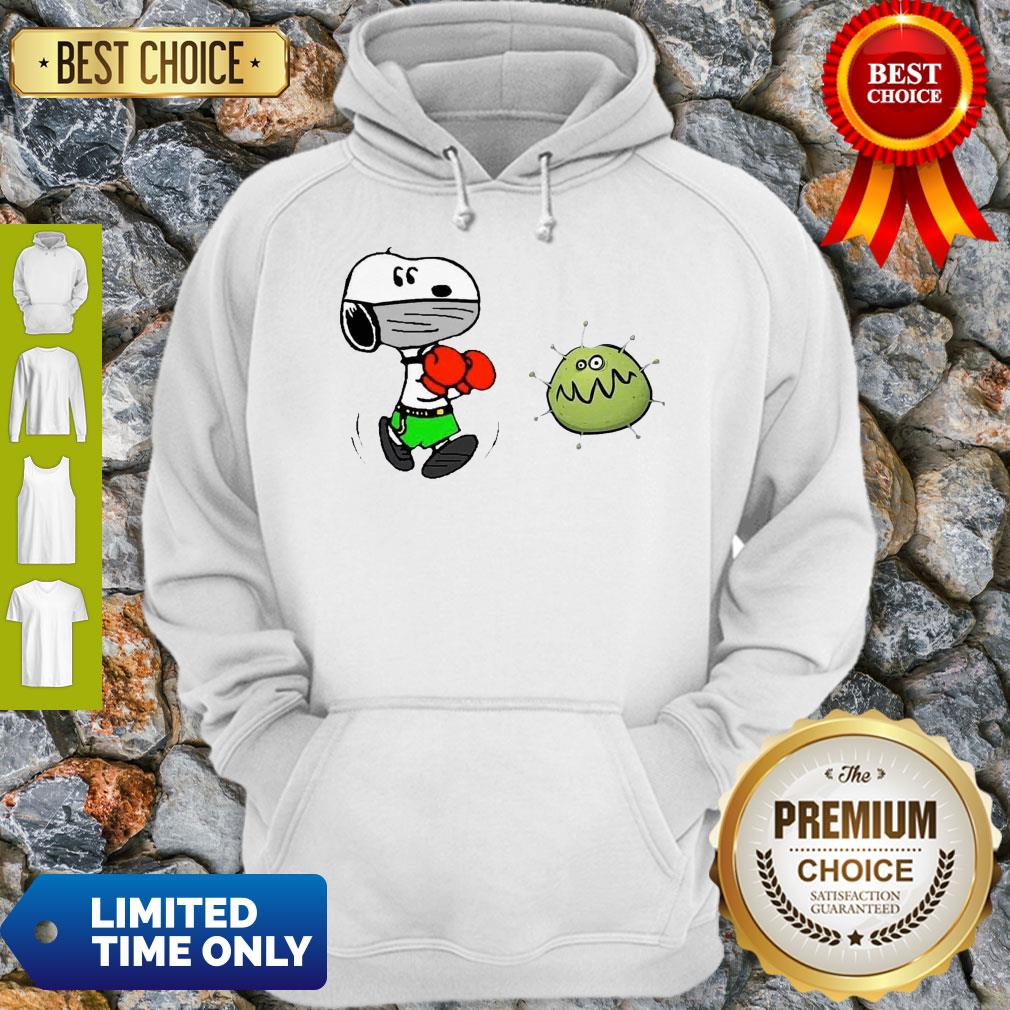 Nice Snoopy Boxing Virus Corona Shirt