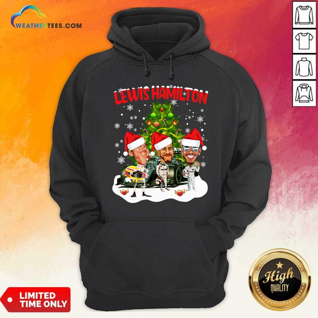 Hot Lewis Hamilton Chibi Christmas Tree Shirt