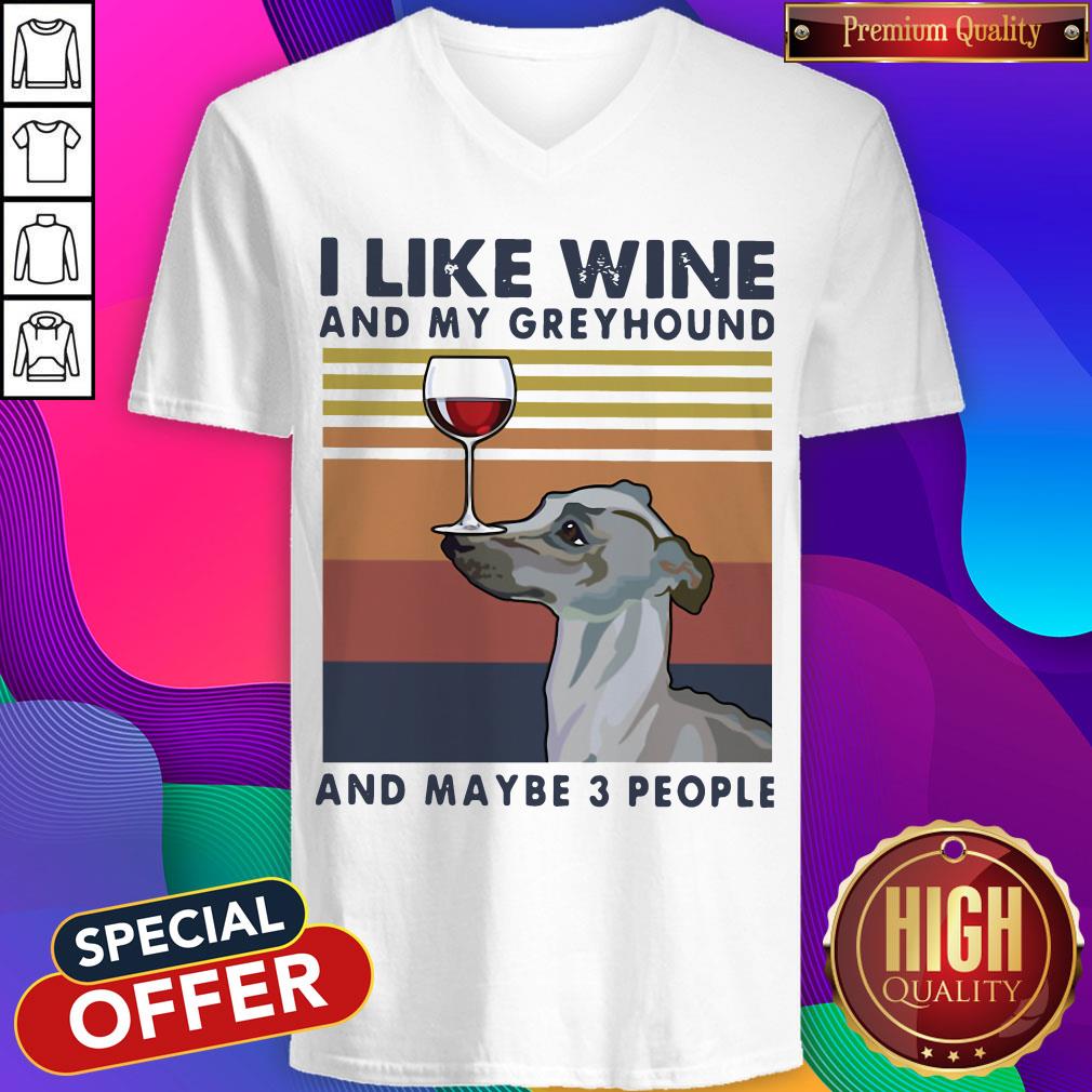 I Like Wine And My Greynd Maybe 3 People Vintage Shirt