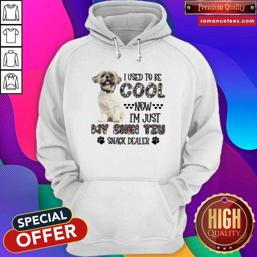 I Used To Be Cool Now I'm Just My Shih Tzu Snack Dealer Shirt