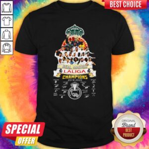 Liverpool Football Club Real Madrid La Liga Champions 2019 2020 Signatures Shirt