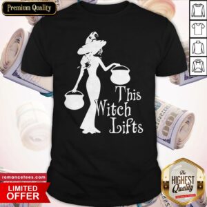 Official This Witch Lifts Halloween Shirt