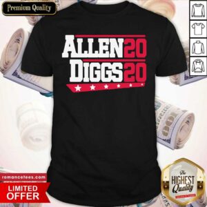 Official Buffalo Bills Allen Diggs 2020 Shirt