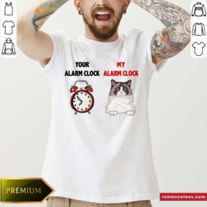 Your Alarm Clock My Alarm Clock Buttercup Cat Shirt