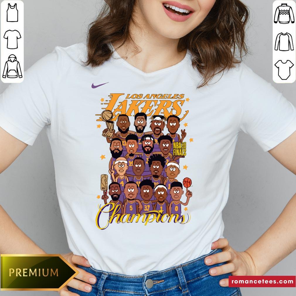 LA Lakers 2020 NBA Finals Champions Graphic Shirt