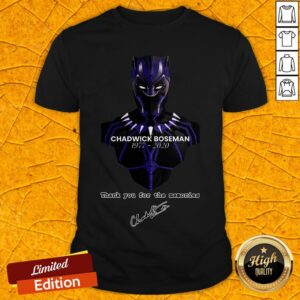 R.I.P. Black Panther Star Chadwick Boseman 1977-2020 Shirt