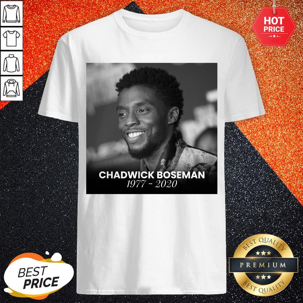 Love Chadwick Boseman 1977 2020 Shirt