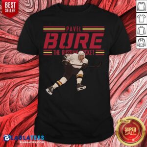 Nice Pavel Bure The Russian Rocket Play T-Shirt