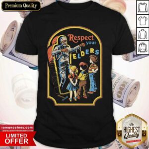 Scary Mummy Respect Your Elders Shirt