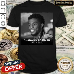 Rip Chadwick Boseman Black Panther 1977 2020 Thank You For The Memories Signature Shirt