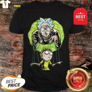 Rick And Morty Puppet And Space Portal Shirt