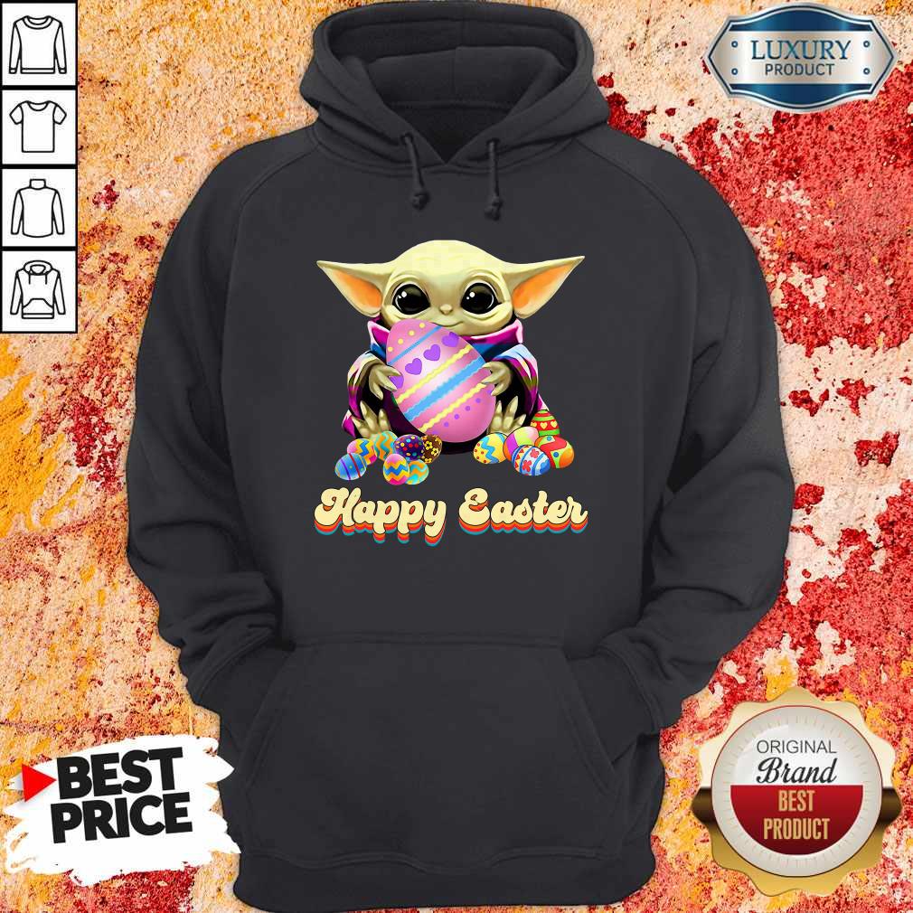 Nice Baby Yoda Hug Easter Egg Happy Easter Shirt