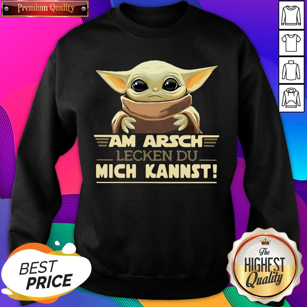 Nice Baby Yodda Am Arsch Lecken Du Mich Kannst Shirt