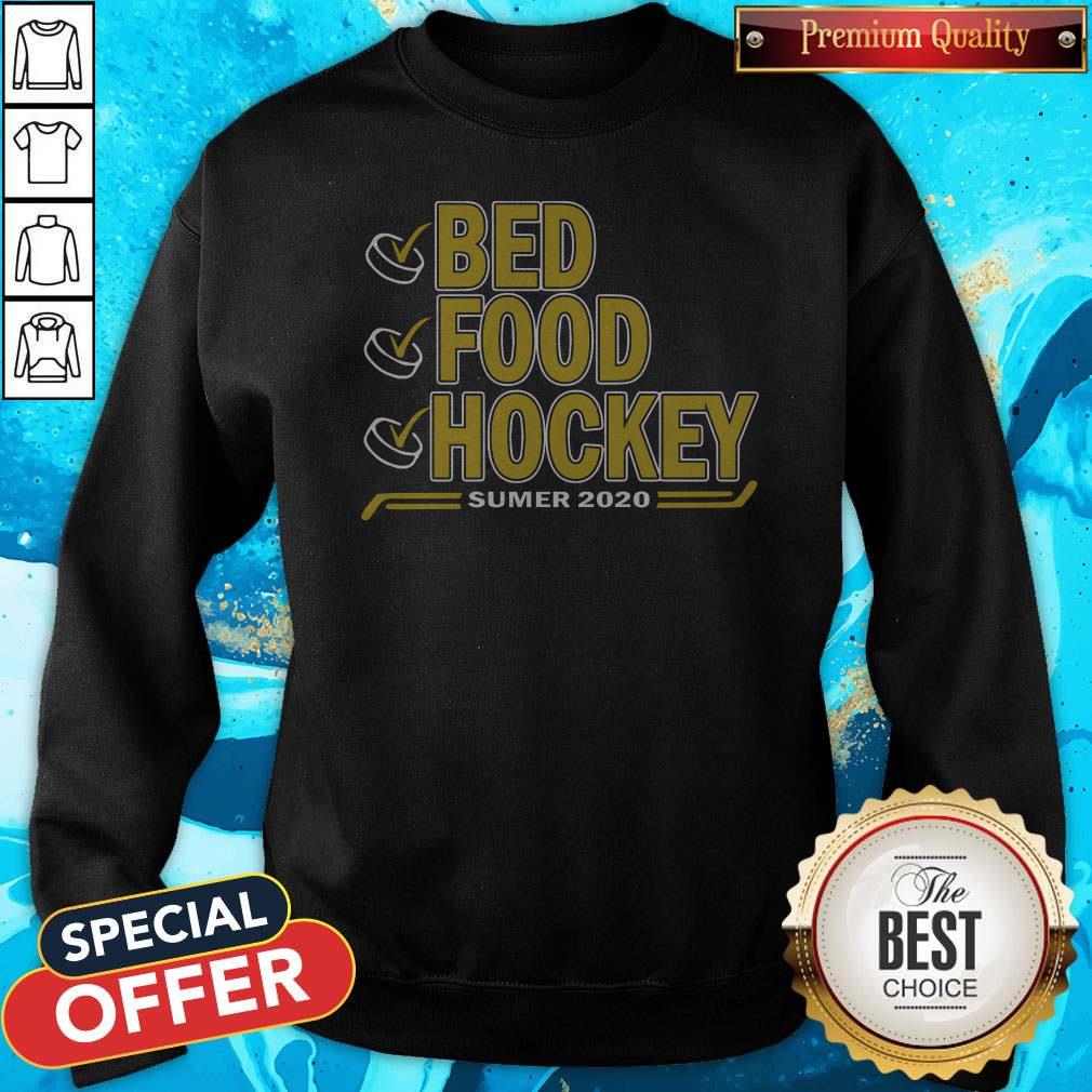 Nice Bed Food Hockey Summer 2020 Shirt
