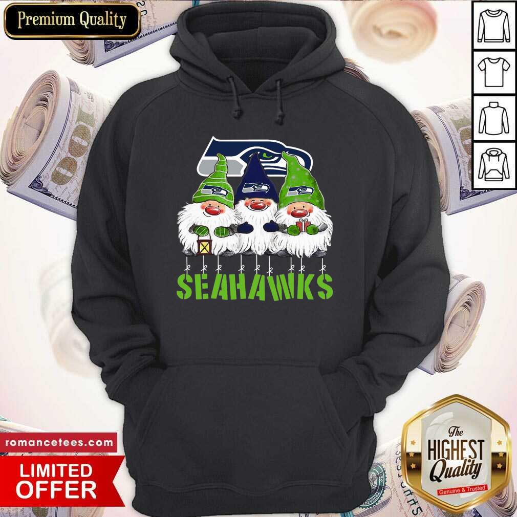 Nice Gnomies Seattle Seahawks Christmas Shirt