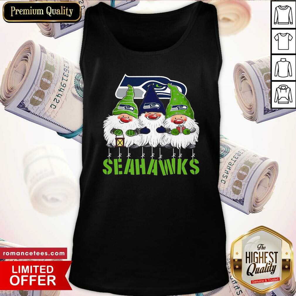 Nice Gnomies Seattle Seahawks Christmas Shirt