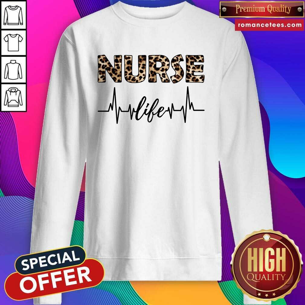 Nice Leopard Nurse Life Shirt