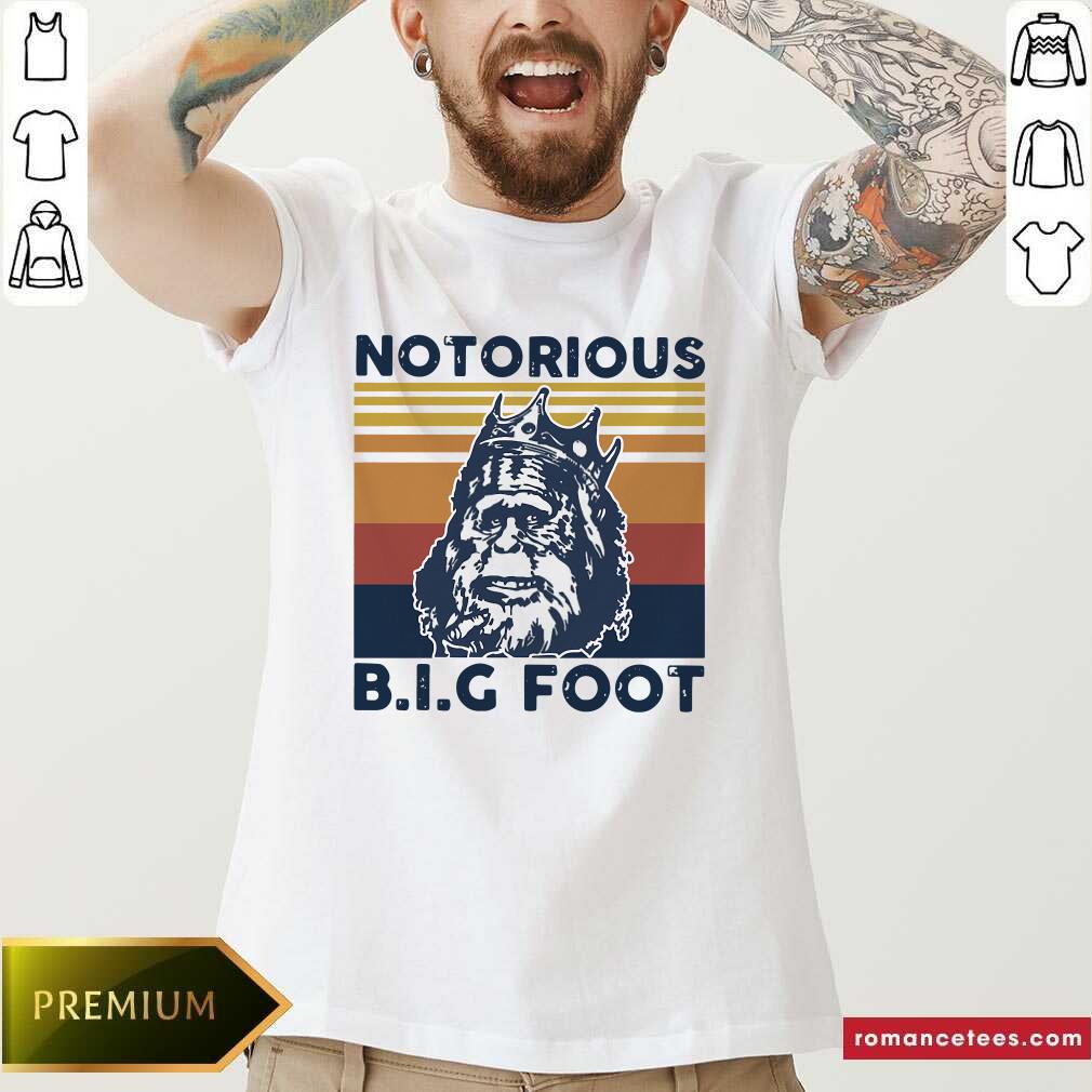 Nice Notorious Bigfoot King Vintage Shirt