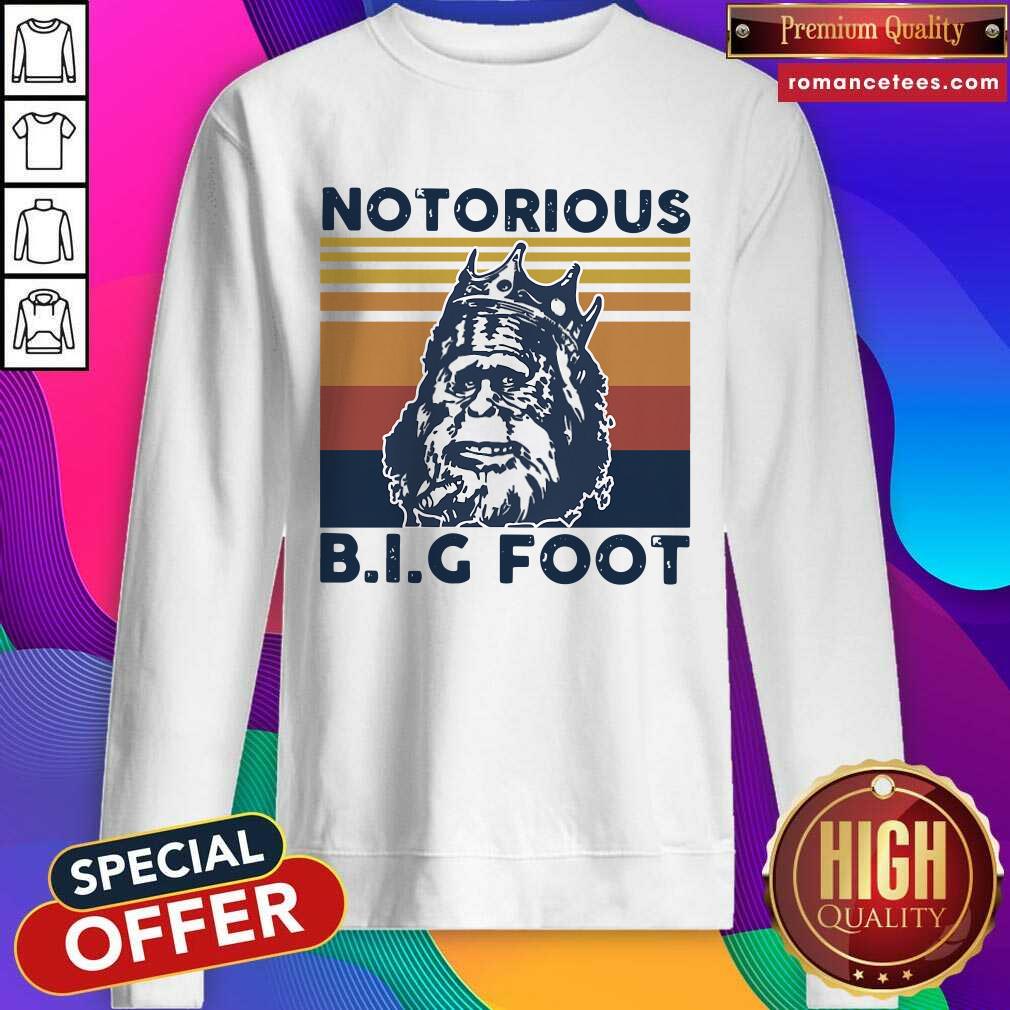 Nice Notorious Bigfoot King Vintage Shirt